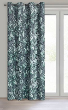 Vorhang PALERMO grün 140x250 Ösen