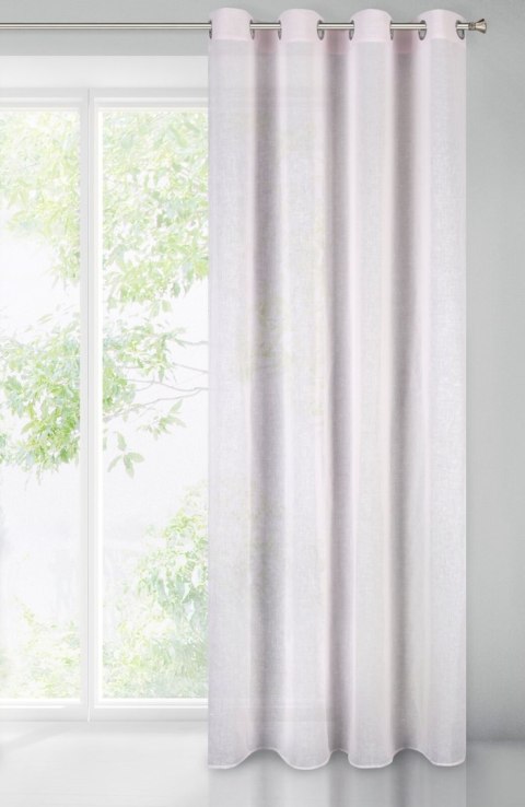 Vorhang PAOLA hellrosa 140x250 Ösen