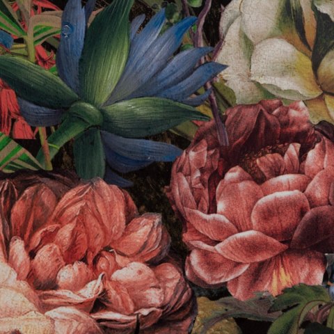 Vorhang PEONIA dunkelrot 140x270 Kräuselband SZEL