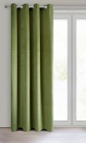 Vorhang PIERRE dunkelgrün 140x250 Ösen