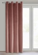 Vorhang PIERRE dunkelrosa 140x250 Ösen