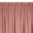 Vorhang PIERRE dunkelrosa 140x300 Kräuselband
