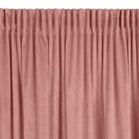 Vorhang PIERRE dunkelrosa 140x300 Kräuselband