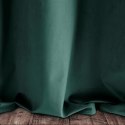 Vorhang PIERRE dunkeltürkis 140x250 Ösen