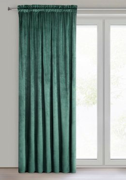 Vorhang PIERRE dunkeltürkis 140x300 Kräuselband