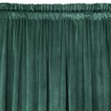 Vorhang PIERRE dunkeltürkis 140x300 Kräuselband