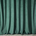Vorhang PIERRE dunkeltürkis 140x300 Kräuselband