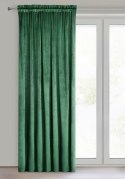 Vorhang PIERRE dunkelgrün 140x300 Kräuselband