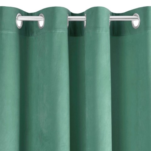 Vorhang PIERRE hellblau 140x250 Ösen