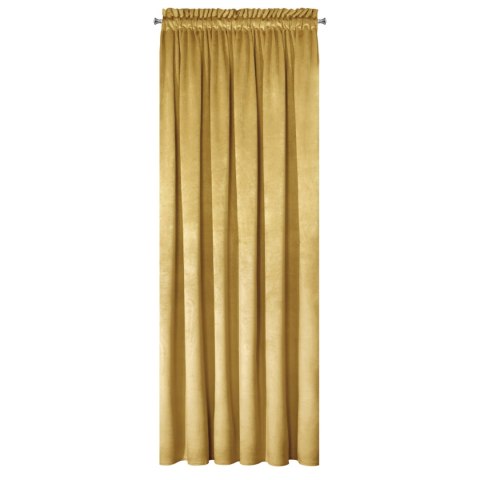 Vorhang PIERRE gelb 140x300 Kräuselband