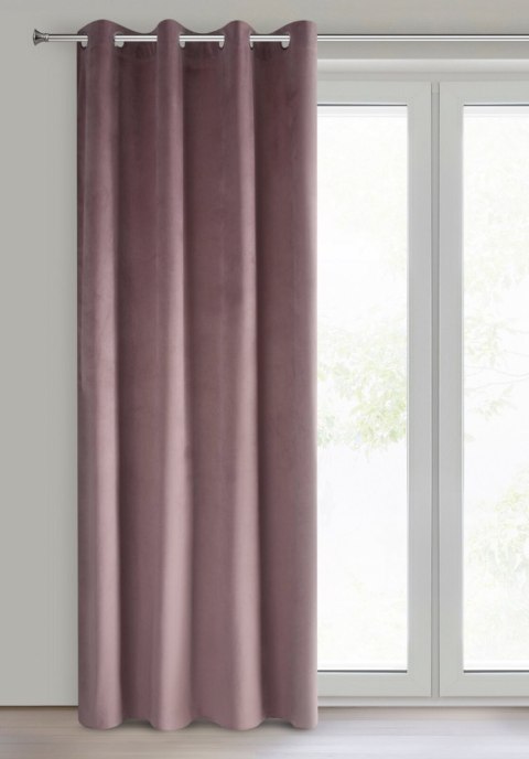 Vorhang PIERRE rosaR 140x250 Ösen