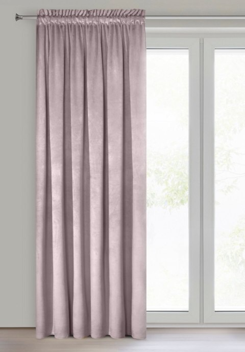 Vorhang PIERRE rosaR 140x300 Kräuselband