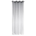 Vorhang RAVIA weiß graphit 140x250 Ösen