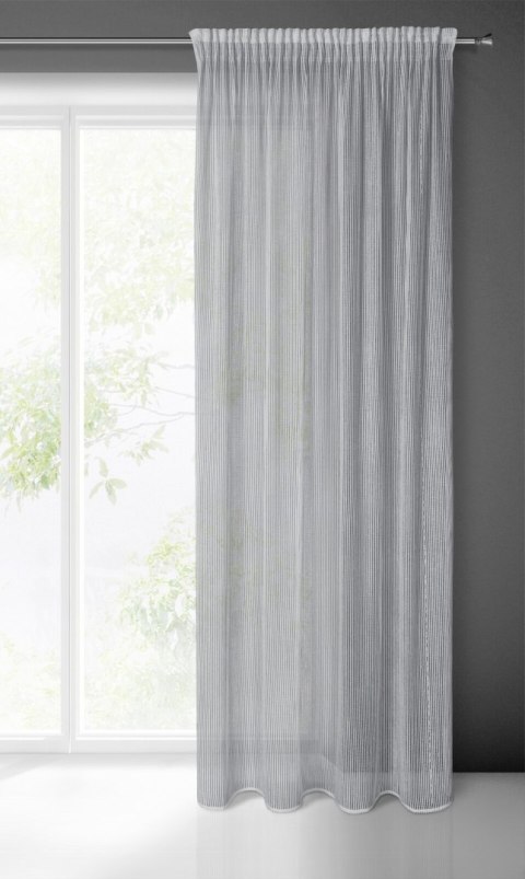Vorhang REGINA silber 135x270 Kräuselband