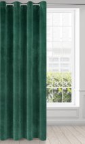 Vorhang RIA dunkelgrün 140x250 Ösen 10