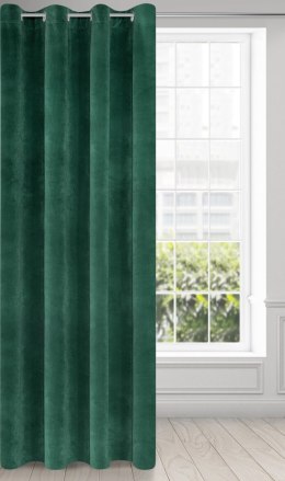 Vorhang RIA dunkelgrün 140x250 Ösen 10