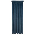 Vorhang RIA dunkelblau 140x270 Kräuselband