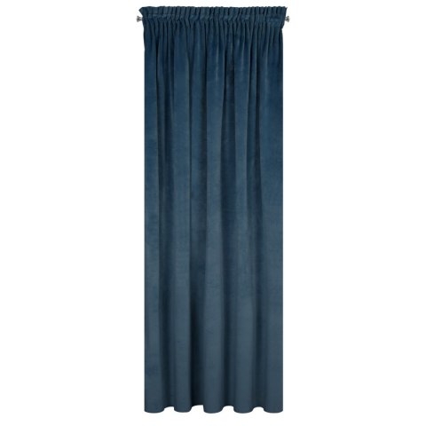 Vorhang RIA dunkelblau 140x270 Kräuselband