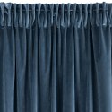Vorhang RIA dunkelblau 140x270 Kräuselband