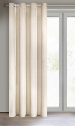 Vorhang RIA hellbeige 140x250 Ösen 10