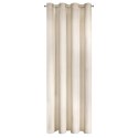 Vorhang RIA hellbeige 140x250 Ösen 10