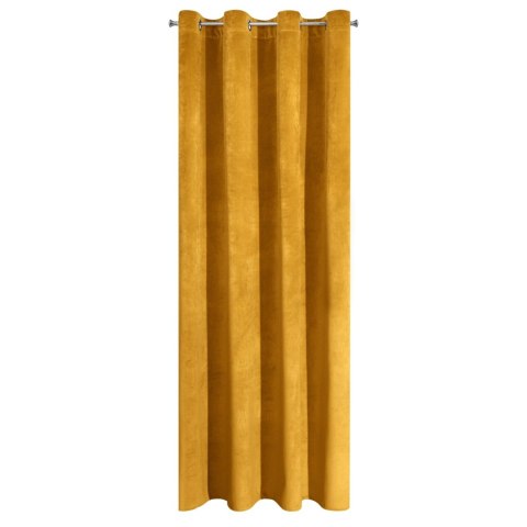 Vorhang RIA gelb 140x250 Ösen 10
