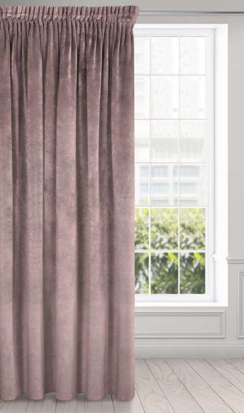 Vorhang RIA altrosaR 140x270 Kräuselband