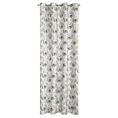 Vorhang MELISA gelb 140x250 Ösen