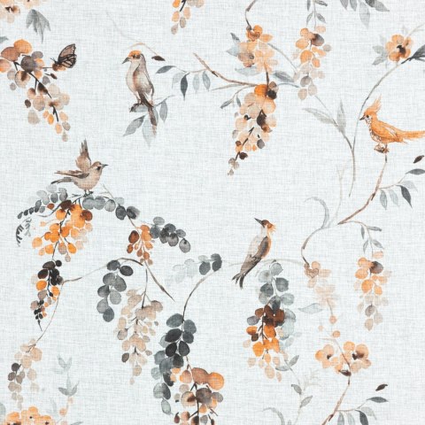 Vorhang RIKI weiß RUD 140x250 Ösen