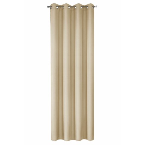 Vorhang RITA beige 140x250 Ösen