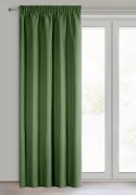 Vorhang RITA dunkelgrün 140x270 Kräuselband