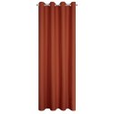 Vorhang RITA orange 140x250 Ösen