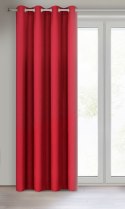 Vorhang RITA rot 140x250 Ösen