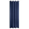 Vorhang RITA dunkelblau 140x250 Ösen
