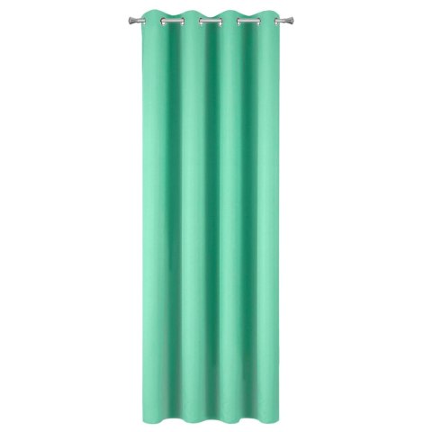 Vorhang RITA minze 140x250 Ösen