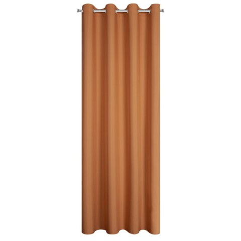 Vorhang RITA orange 140x250 Ösen