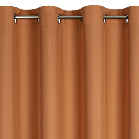 Vorhang RITA orange 140x250 Ösen