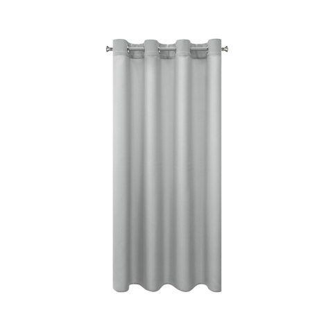 Vorhang RITA stahl 140x175 Ösen