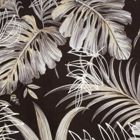 Vorhang RODOS schwarz silber 140x270 Kräuselband