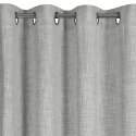 Vorhang ROMA silber 140x250 Ösen