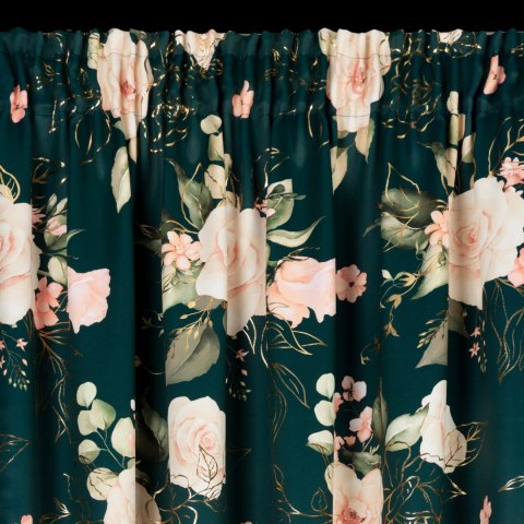 Vorhang ROSE dunkelZI rosa 135x270 Kräuselband