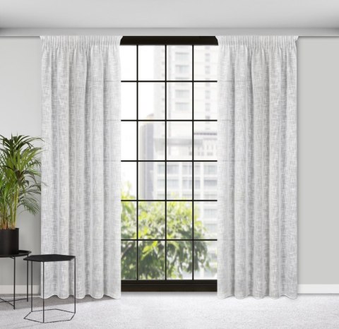 Vorhang RUBI weiß 140x270 Kräuselband