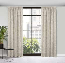 Vorhang RUBI beige 140x270 Kräuselband