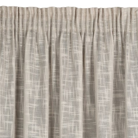 Vorhang RUBI beige 140x270 Kräuselband