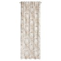 Vorhang SABA weiß beige 140x270 Kräuselband SZEL