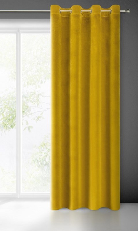 Vorhang SAMANTA gelb 140x250 Ösen