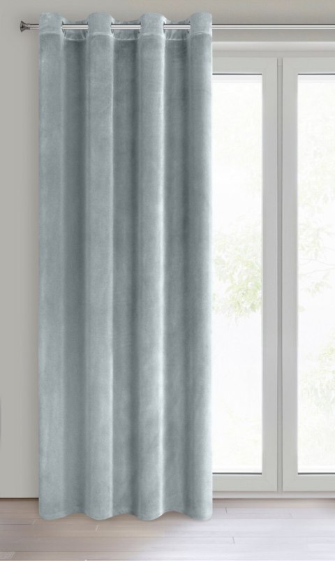 Vorhang SAMANTA silber 140x250 Ösen