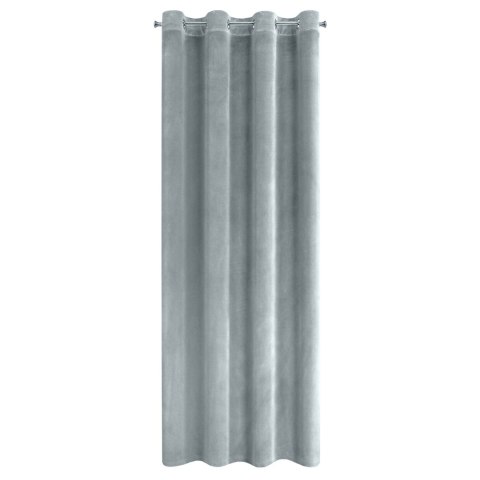 Vorhang SAMANTA silber 140x250 Ösen