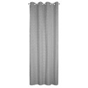 Vorhang SANDI stahl 140x260 Ösen