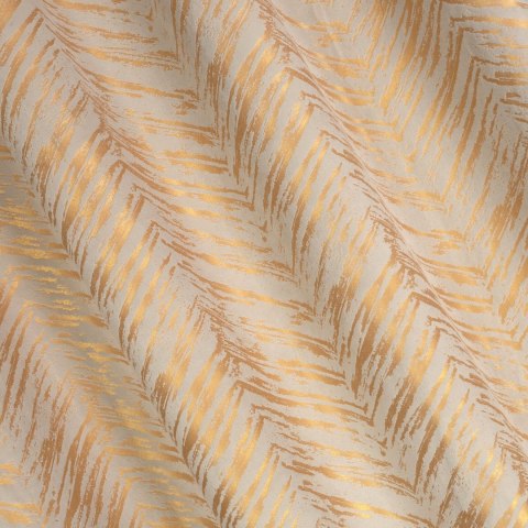 Vorhang SARA creme gold 140x250 Ösen